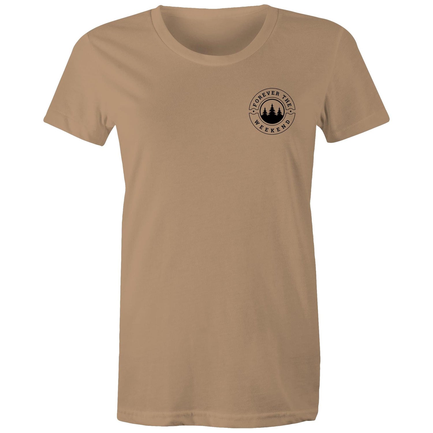 OG Women's Maple Tee - Black Edition - Weekend Clothing Co.